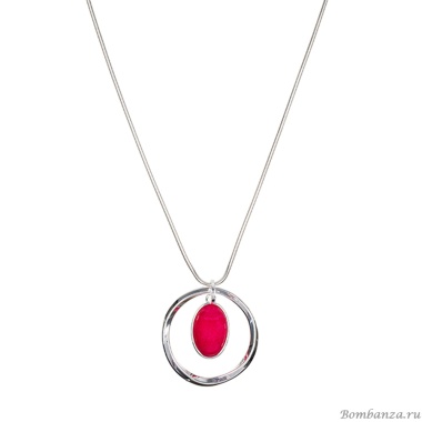 Колье Fiore Luna, RED QUARTZ